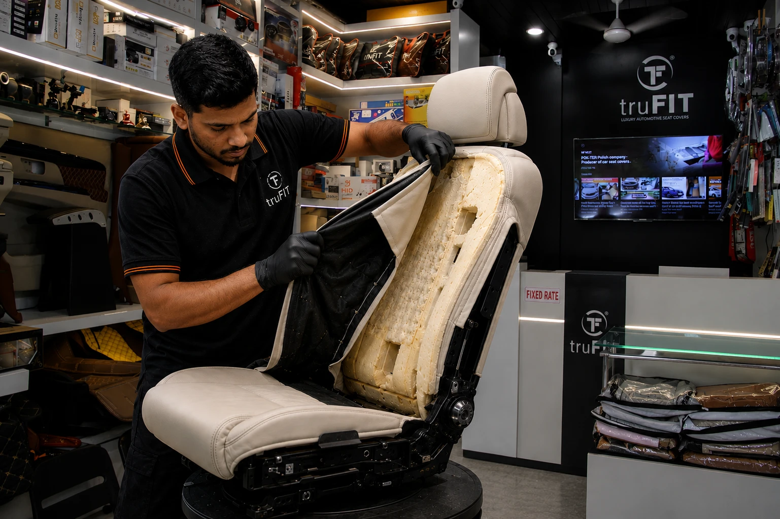 Seat Removal & Preparation