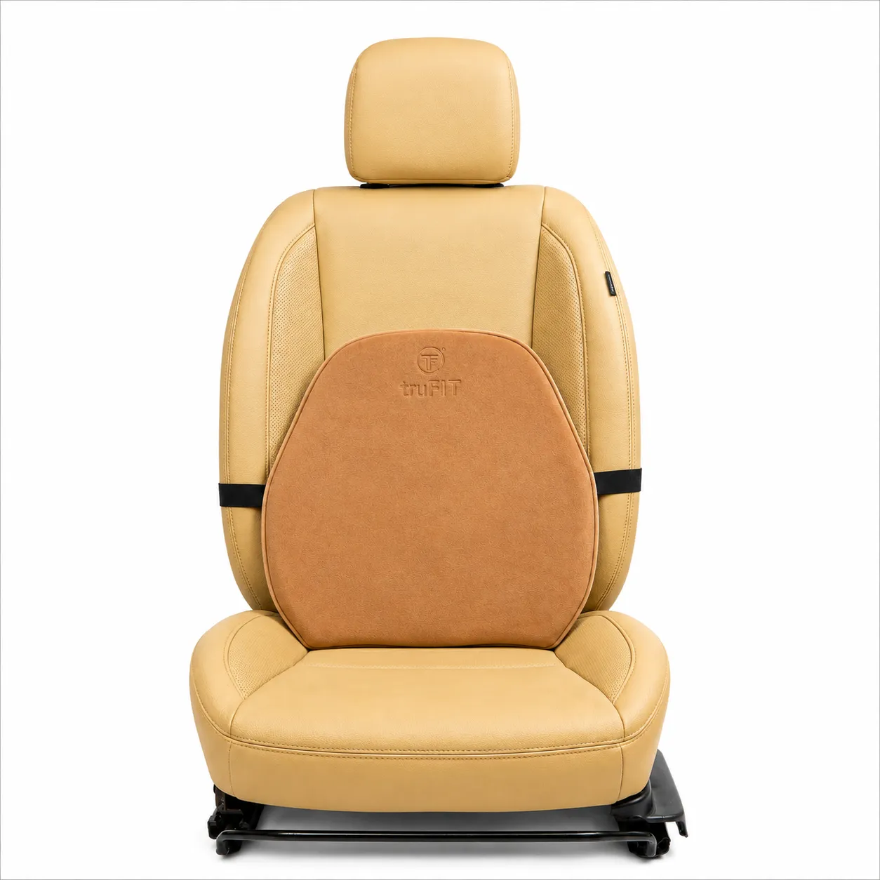 Black Back Support Cushion
