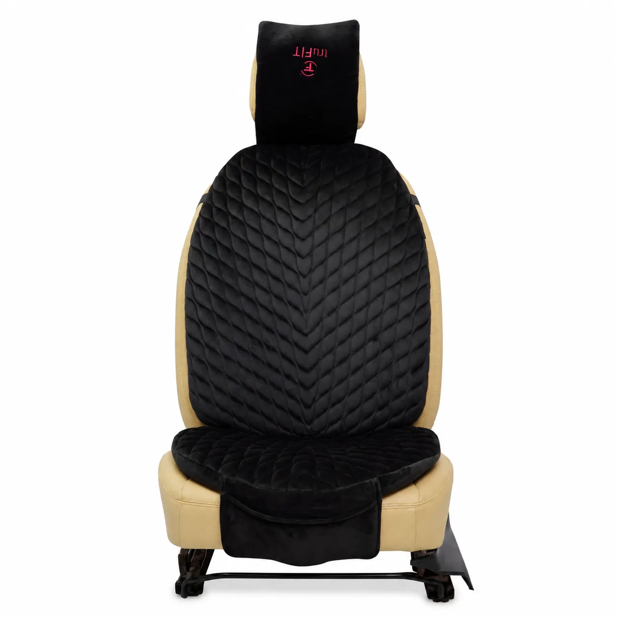 Maroon 2 in 1 Seat Back Cushion
