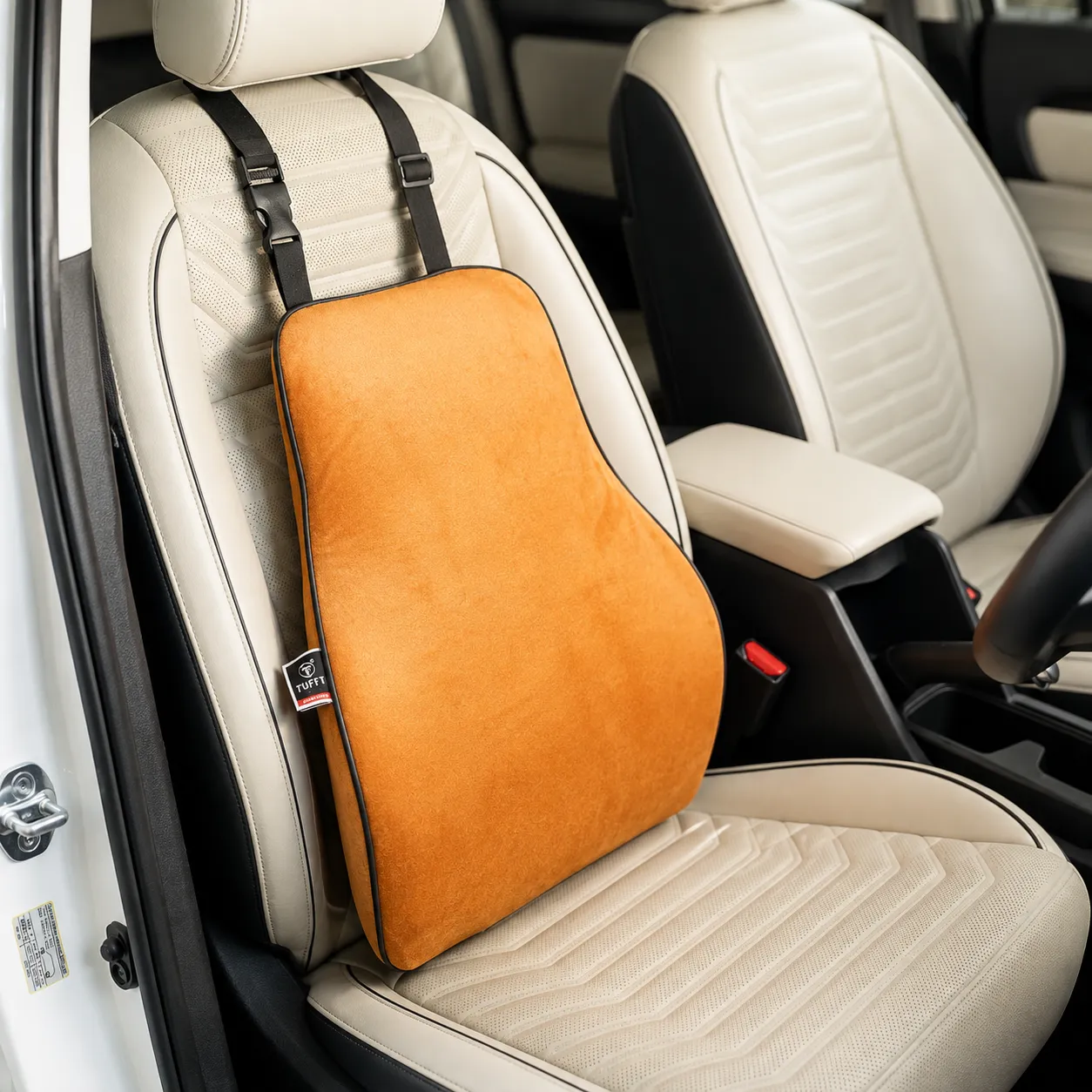 Premium Black Back Cushion