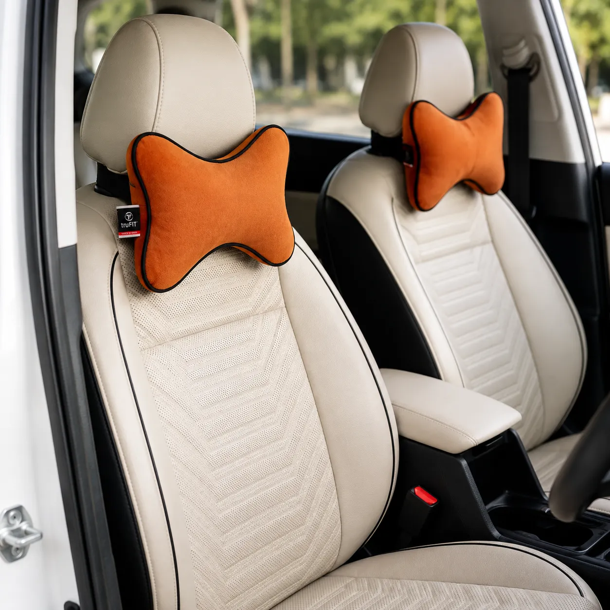 Tan Neck Rest Pillow