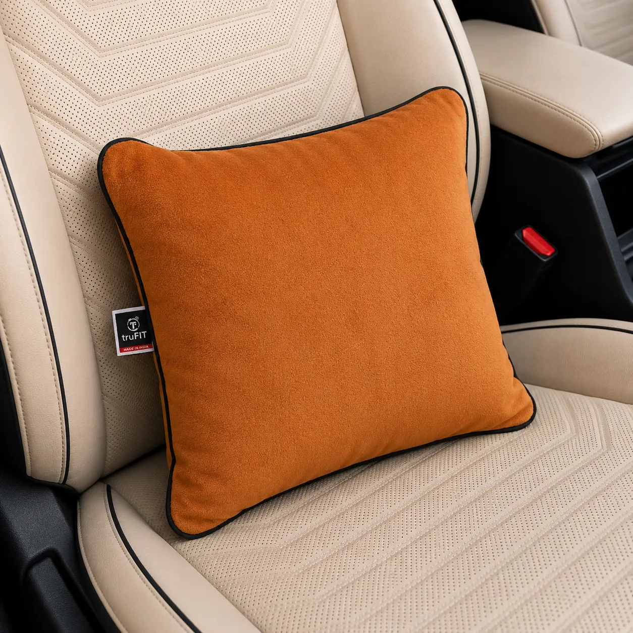 Tan Squir Cushion Pillow