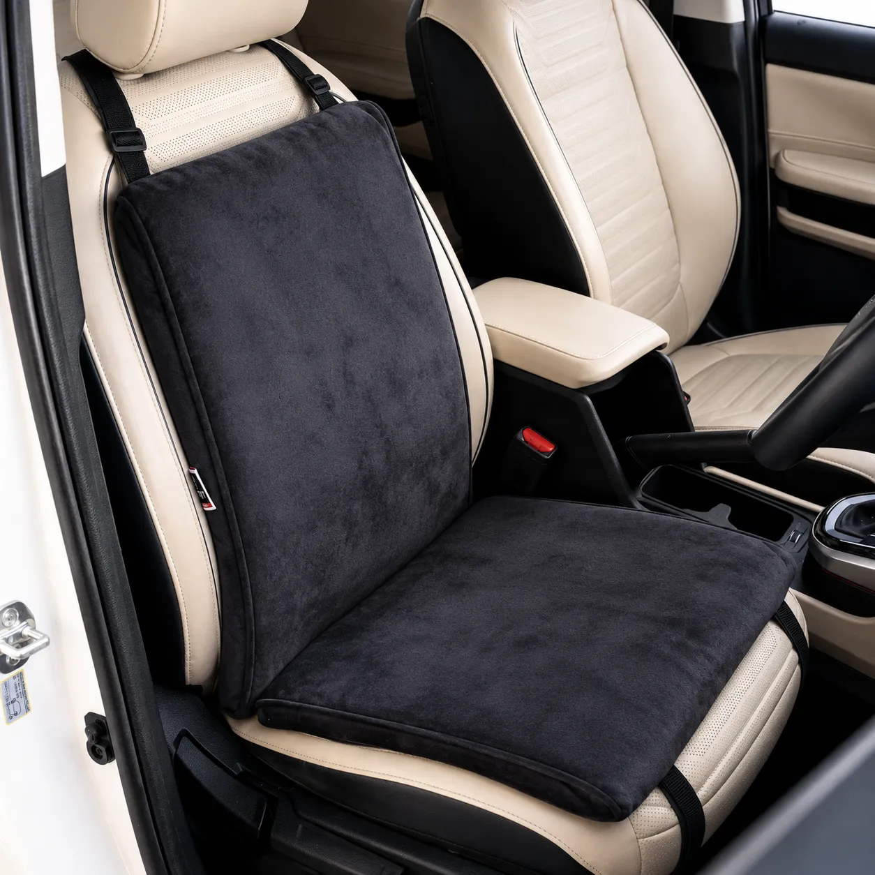 Black Seat & Back Cushion