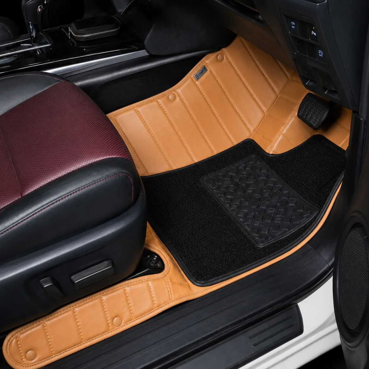 Custom fit car mats