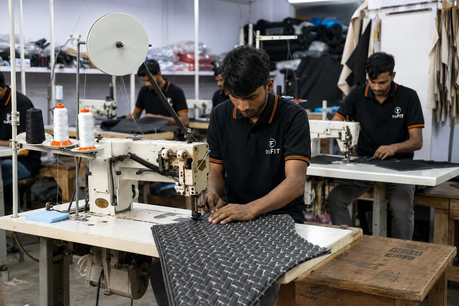 Stitching Department