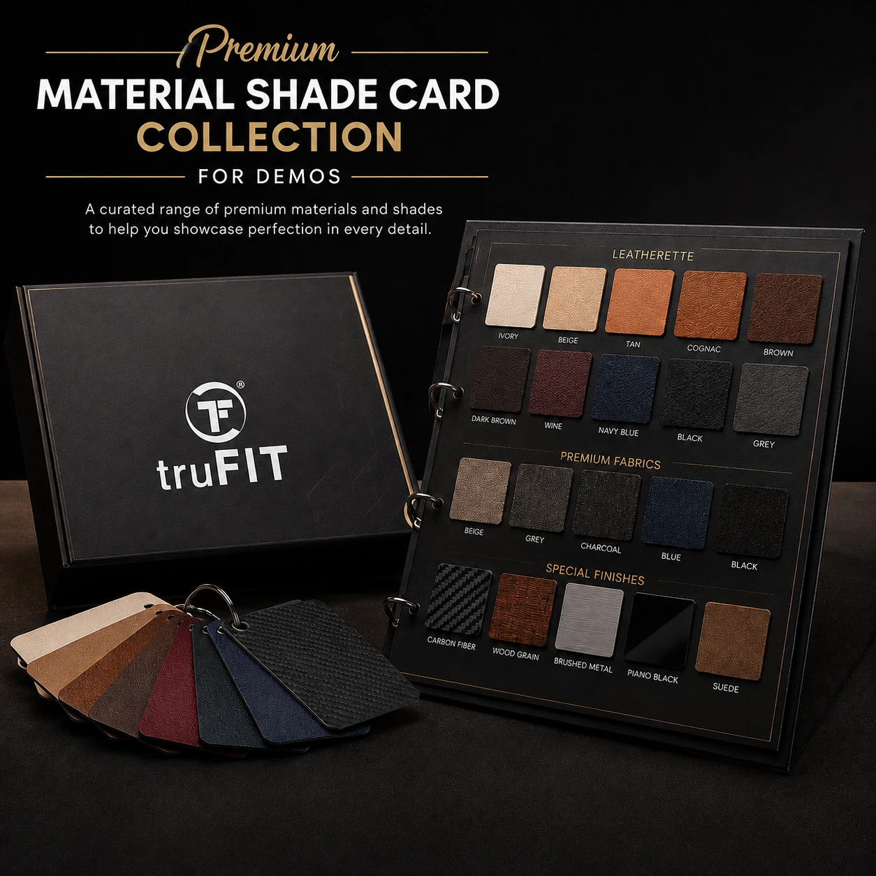 Premium Material Shade Card Collection