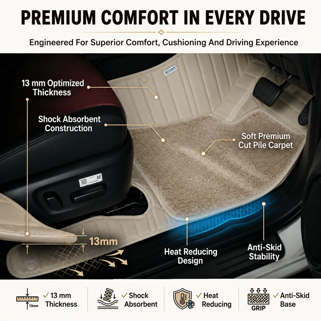 Premium Comfort in Every Drive