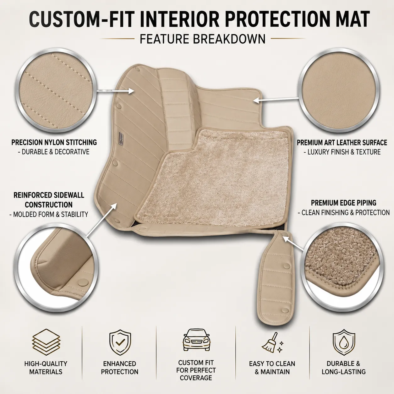 Custom-Fit Interior Protection Mat