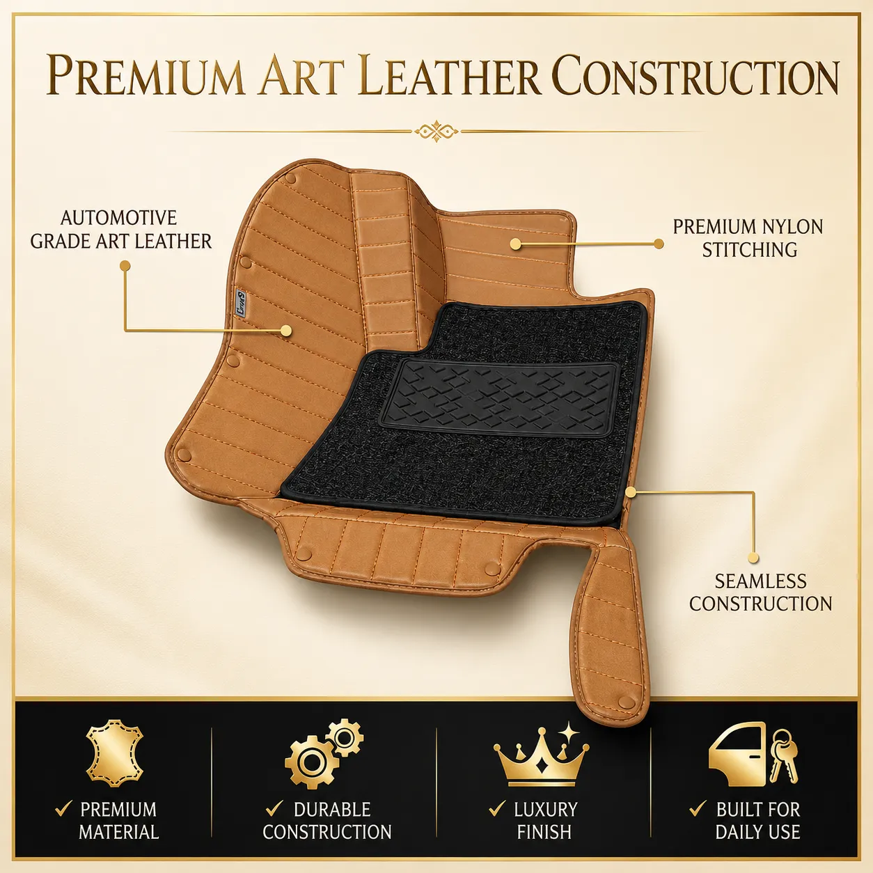 Premium Art Leather Construction